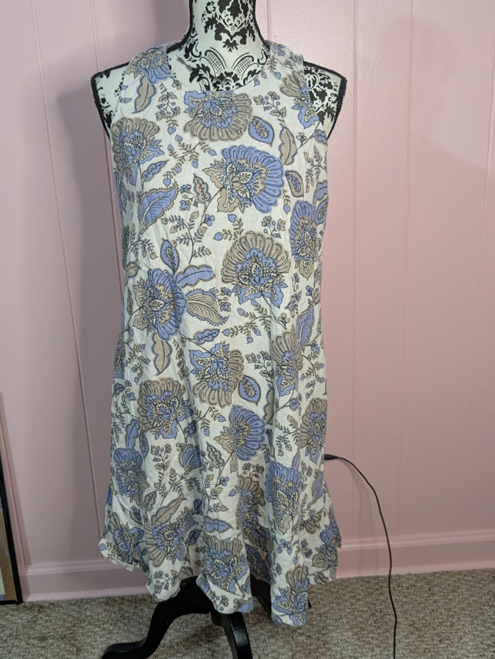 tommy hilfigure floral blue dress